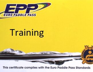 Yellow european paddle pass card