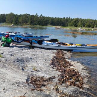 Kayaks in Stockholm's archipelago